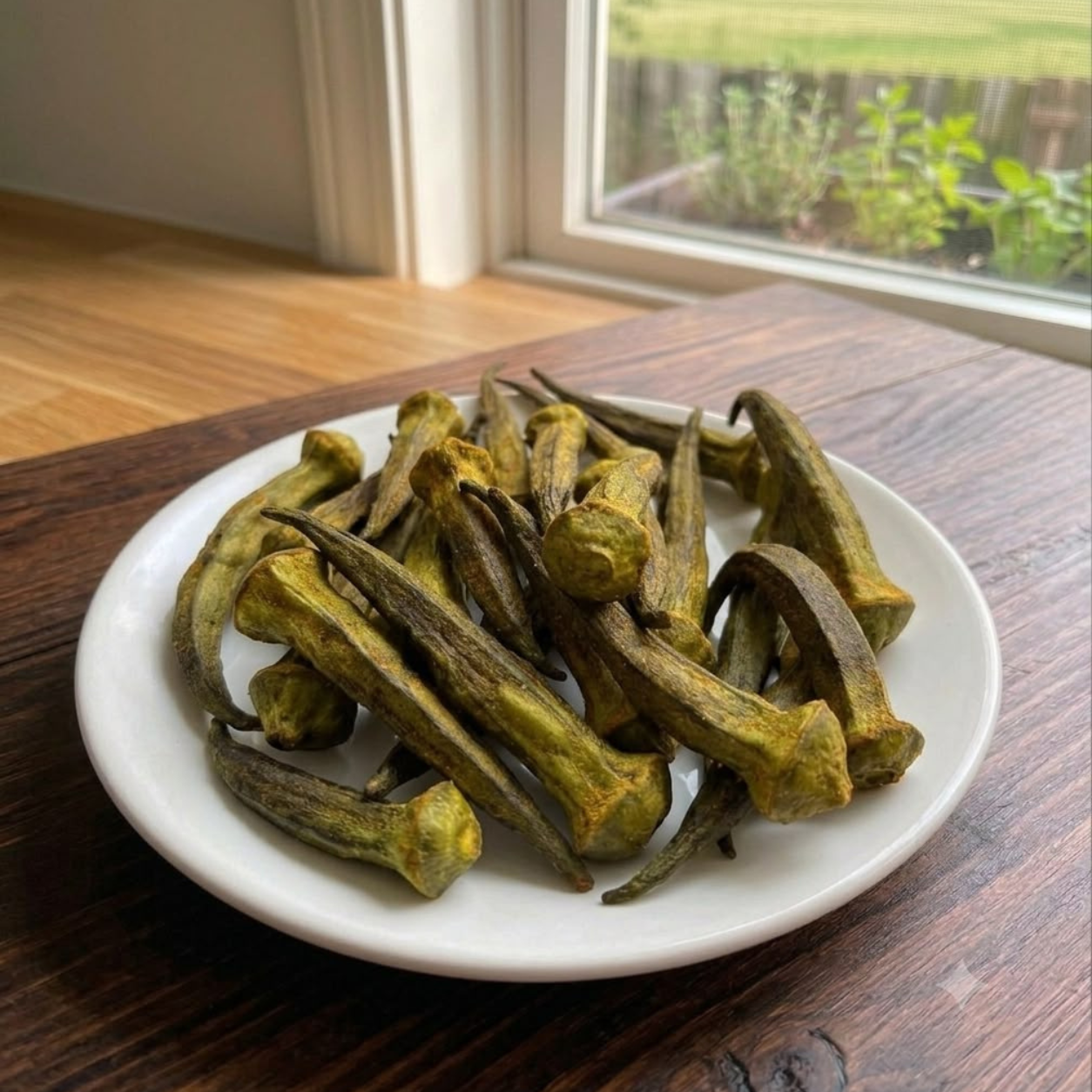 Okra Chips