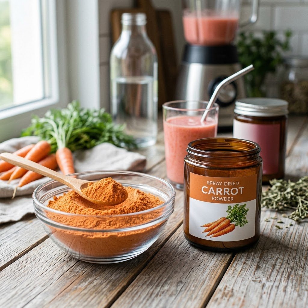 Spray-Dried Carrot Powder