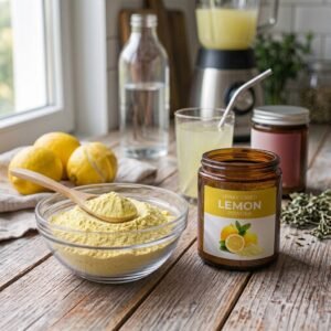 Spray-Dried Lemon Powder