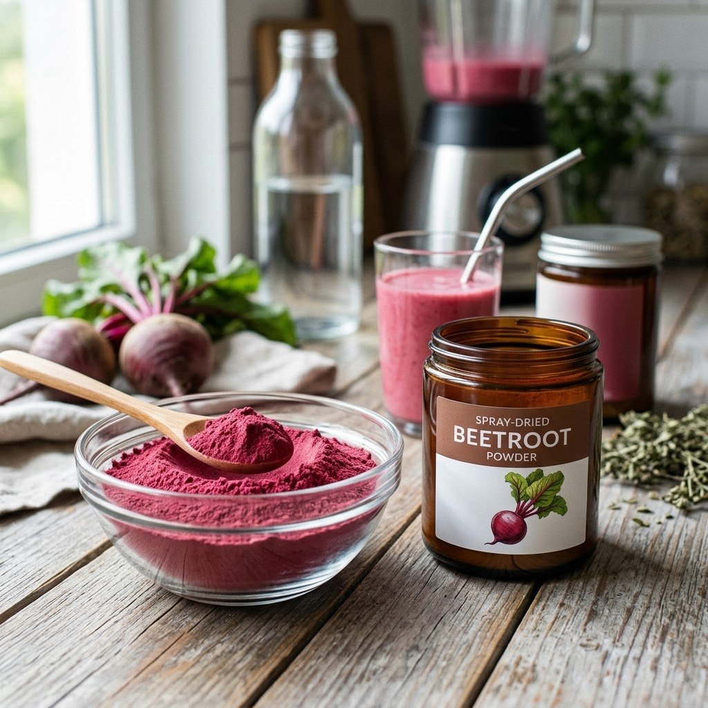 Spray-Dried Beetroot Powder